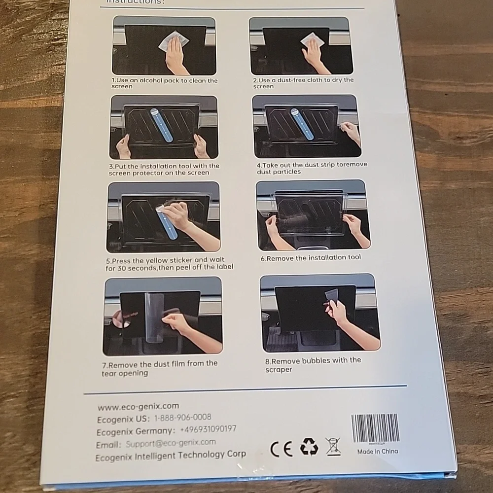 Tempered Glass Screen Protector - Black